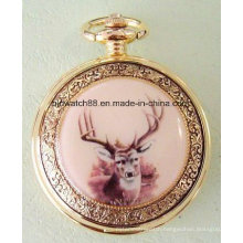 Photo Inlay Antique Pocket Watches for Sale